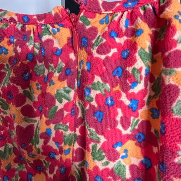 London Times Floral Romper!-size 16 women‎ one piece flutter sleeve light summer - Picture 5 of 6